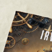 WHIMSICAL STEAMPUNK TIEFE SCHIFFFAHRT ANCHOR & WHE STRANDTUCH (Beispiel)