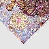 Whimsical Steampunk Train, Mosaik DH5R Decoupage Seidenpapier (Ausschnitt)