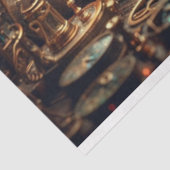 Whimsical Steampunk Viktorianisch Chipmunk Decoupa Seidenpapier (Ausschnitt)