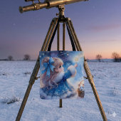 Whimsical Sternengucker-Mädchen Aquarell Tasche