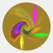 "Whimsical" Stickers (one-sheet set of 20) (Vorderseite)