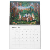 Whimsical Storybook Art Calendar by Andrea Doss Kalender (Feb 2026)
