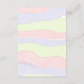 Whimsical Storybook Babydusche Begleitkarte (Rückseite)