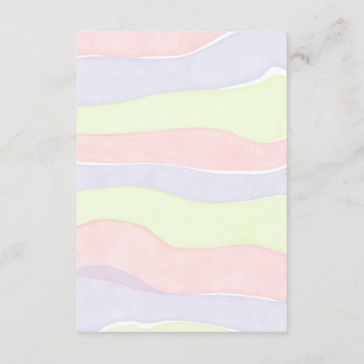 Whimsical Storybook Babydusche Begleitkarte (Rückseite)