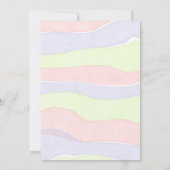 Whimsical Storybook Babydusche Einladung (Rückseite)