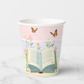 Whimsical Storybook Babydusche Pappbecher (Vorderseite)