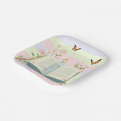 Whimsical Storybook Babydusche Pappteller (Gewinkelt)