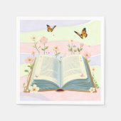 Whimsical Storybook Babydusche Serviette (Vorderseite)