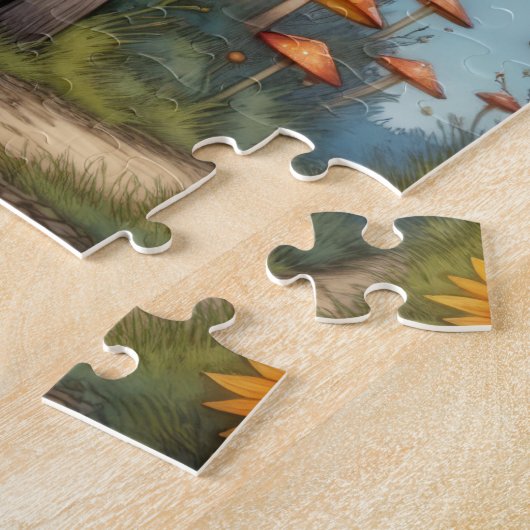 Whimsical Storybook Frog Puzzle (Seite)