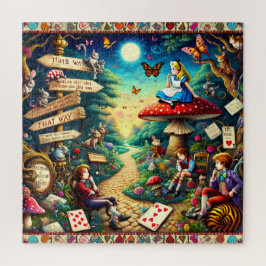 Whimsical Storybook Path of Choices Puzzle