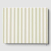 Whimsical Stripe Green Wedding Gästebuch (Rückseite)