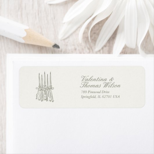 Whimsical Stripe Grüne Hochzeit (Insitu)