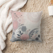 Whimsical Summer Floral Bloom Kissen (Decke)
