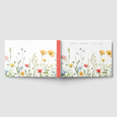 Whimsical Summer Floral Wedding Gästebuch (Voll)