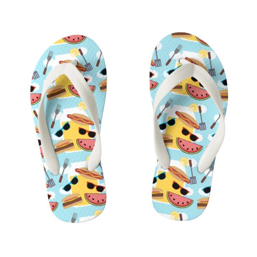 Whimsical Summer Fun Kinderbadesandalen (Fußbett)