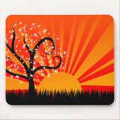 Whimsical Sunburst Mousepad (Vorne)