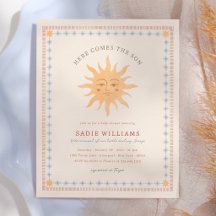 Whimsical Sunshine Vintage Sonne Budget-Baby-Party