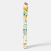 Whimsical Surfer Girl mit Surfbrett Case-Mate iPhone Hülle (Rückseite / Rechts)