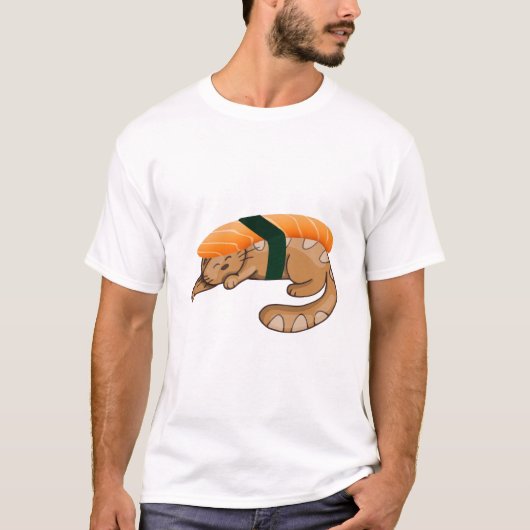 Whimsical Sushi Cats entdecken: Spaß für den Embra T-Shirt (Vorderseite)