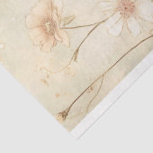 Whimsical Swan mit Blume Decoupage Seidenpapier (Ausschnitt)