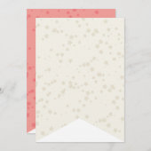 Whimsical Sweet Fairy Princess Girl Birthday Party (Vorne/Hinten)