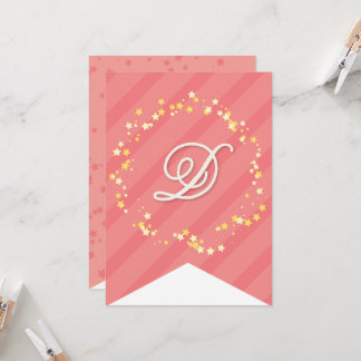 Whimsical Sweet Fairy Princess Girl Birthday Party Karte
