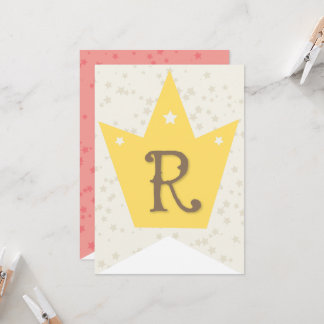 Whimsical Sweet Fairy Princess Girl Birthday Party Karte