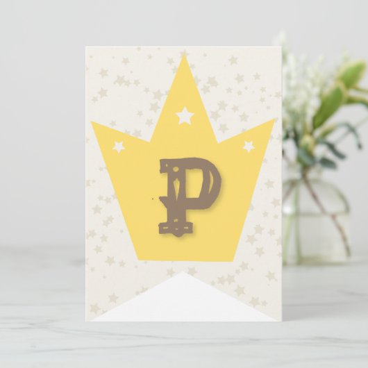 Whimsical Sweet Fairy Princess Girl Birthday Party Karte (Stehend Vorderseite)