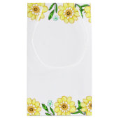 Whimsical Sweet Honey Bee Baby Dusche Kleine Geschenktüte (Rückseite)