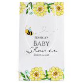 Whimsical Sweet Honey Bee Baby Dusche Kleine Geschenktüte (Vorderseite)