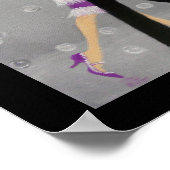 WHIMSICAL TANGO DANCER POSTER (Ecke)