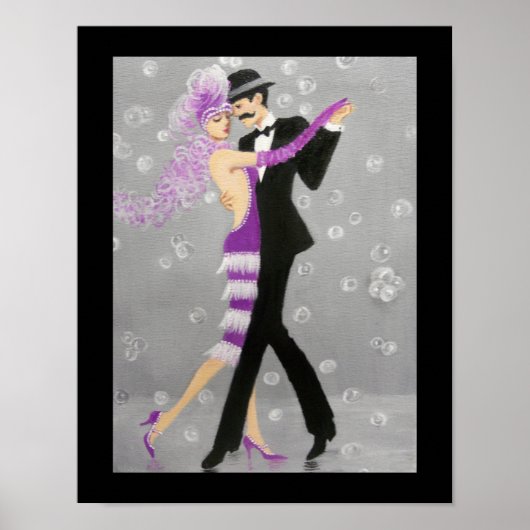WHIMSICAL TANGO DANCER POSTER (Vorne)