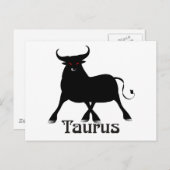 Whimsical Taurus Postkarten (Vorne/Hinten)