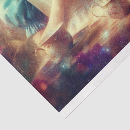 Whimsical Teatime In Wonderland Decoupage Seidenpapier (Ausschnitt)