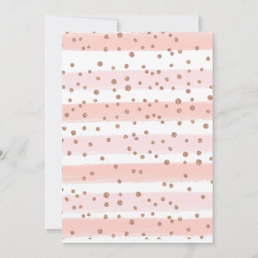 Whimsical Tee Party Einladung (Rückseite)