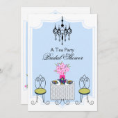Whimsical Tee Party Einladung (Vorne/Hinten)