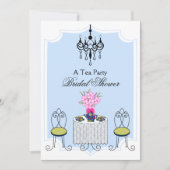 Whimsical Tee Party Einladung - Maßgeschneiderte V (Vorderseite)