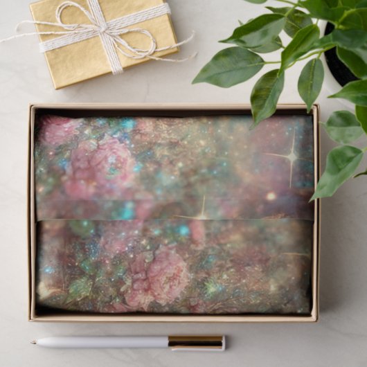 Whimsical Tee Party Fantasy Garden Entdeckungsreis Seidenpapier (Geschenk)