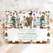 Whimsical The Nutcracker Weihnachtsballett Geburts Einladung