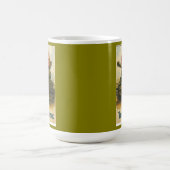 Whimsical Think Tank Cartoon-Design Kaffeetasse (Mittel)