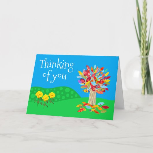 Whimsical Thinking of You card by Jo Images Karte (Vorderseite)