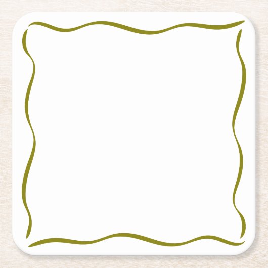 Whimsical Tini Bit Older Martini Geburtstag Rechteckiger Pappuntersetzer (Vorderseite)