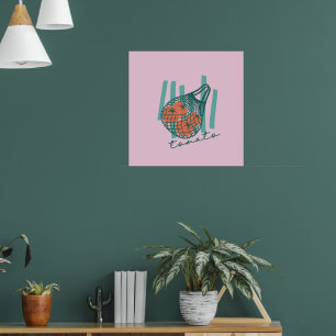 Whimsical Tomatos Italy Bauernmarkt Poster