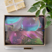 Whimsical Translucent Vibranred Calla Lillie Seidenpapier (Geschenk)