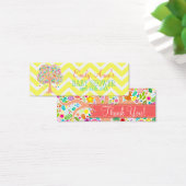 Whimsical Tree - Babydusche "Danke" Tags (Schreibtisch)