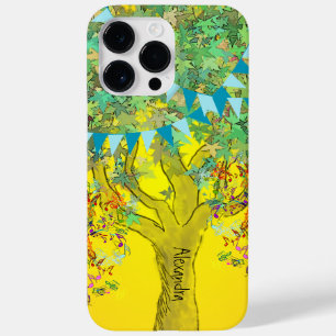 Whimsical Tree Birdcage Bright Color Musical Notes Case-Mate iPhone Hülle