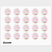 Whimsical Tree Candy Shoppe Sticker (Blatt)