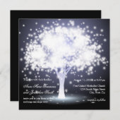 Whimsical Tree Lights - Einladung zur Hochzeit (Vorne/Hinten)