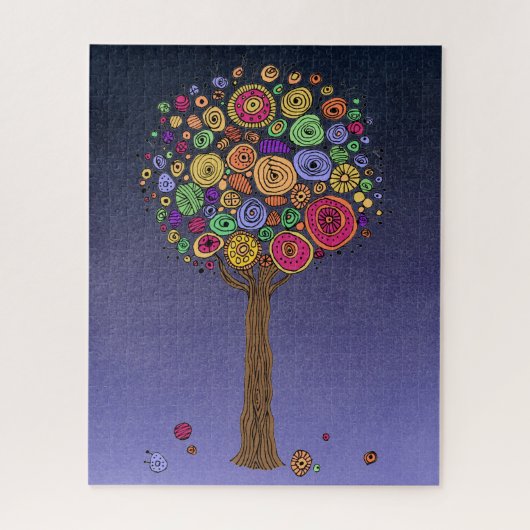 Whimsical Tree Puzzle (Vertikal)