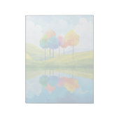 Whimsical Trees - 11" x 8,5" Notepad Notizblock (Rotiert)